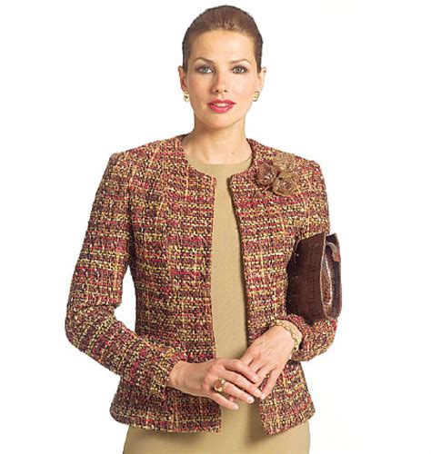 sewing pattern chanel jacket|Chanel style sewing patterns.